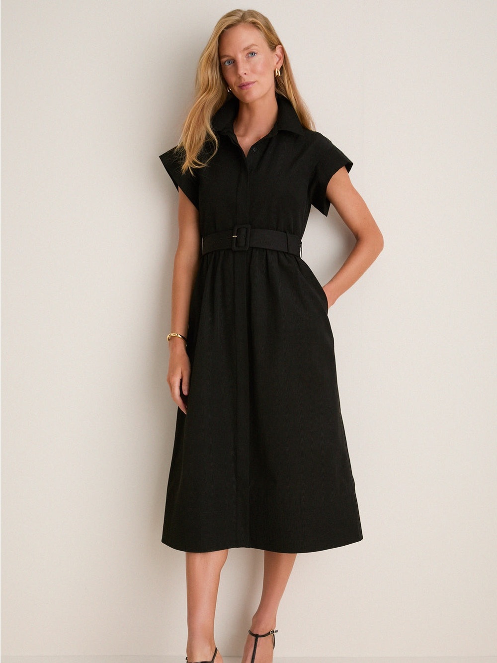 Tuckernuck Black Chloe Dress Size Small NWT